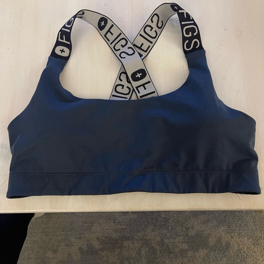 FIGS- Dark Harbor Performance Underscrub Sports Bra